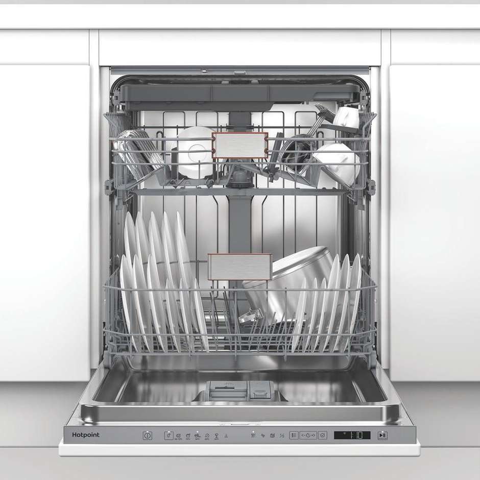 Hotpoint HDI LYM A5 R Lavastoviglie a Scomparsa Totale 60cm 15 Coperti Classe A