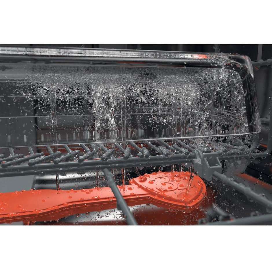 Hotpoint HFC 3C41 CW X lavastoviglie 60 cm 14 coperti finitura inox, classe C