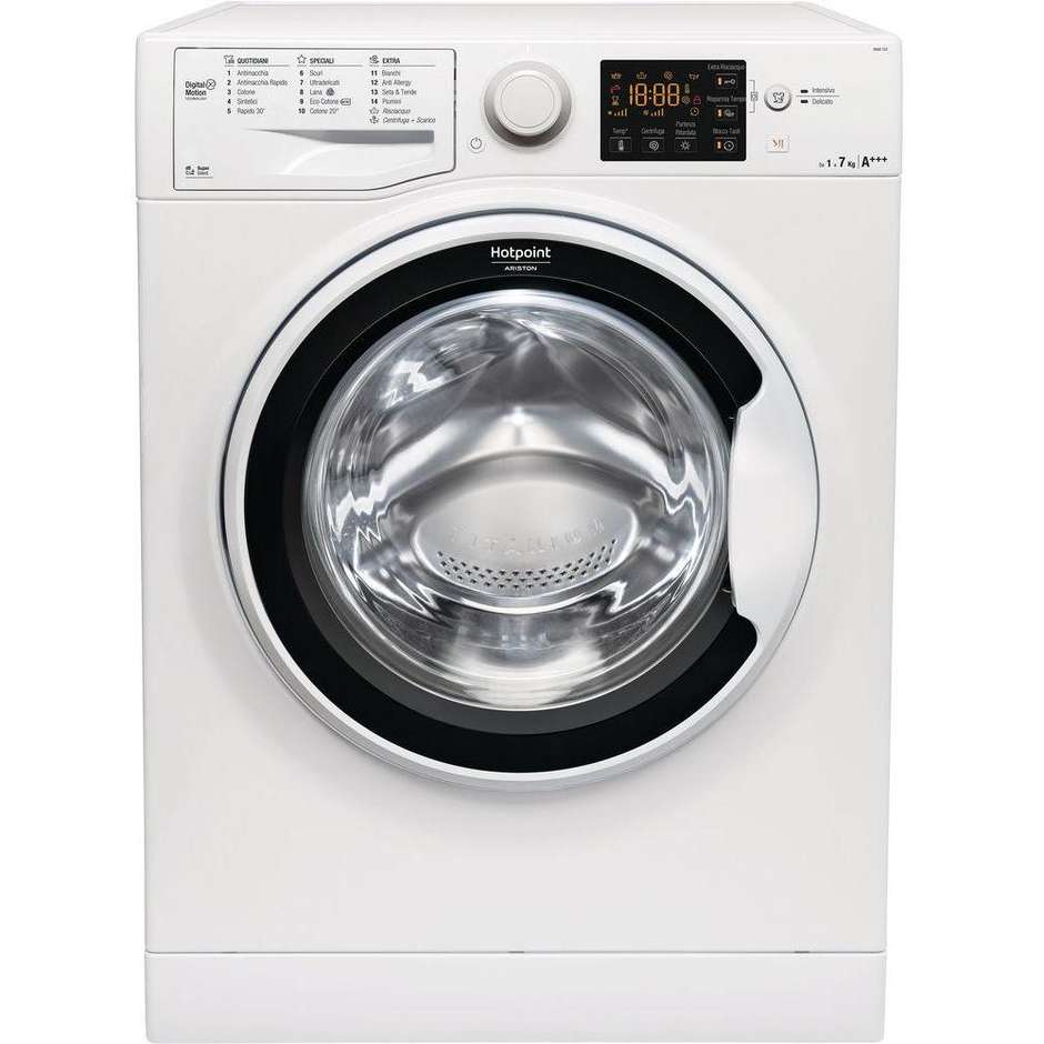 Hotpoint RSSG723IT lavatrice a carica frontale 7 Kg 1200 giri classe A+++ colore bianco