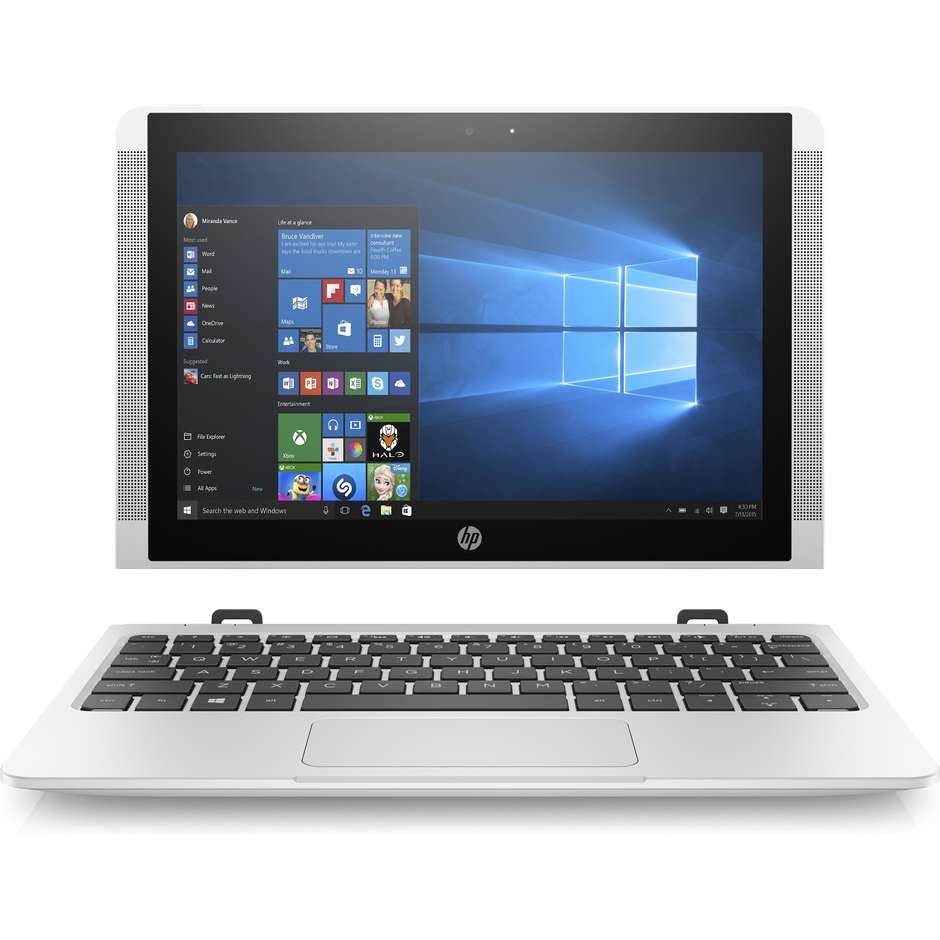 HP 10-p042nl Notebook 10.1" Intel Atom X5-Z8350 Ram 4 GB eMMC 64 GB Windows 10 Home