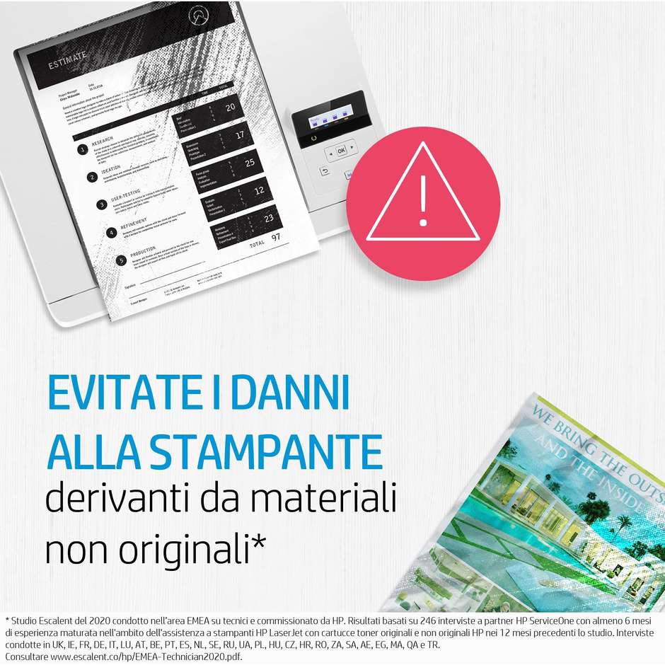 HP 106A toner nero originale da 1000 pagine a resa standard, W1106A
