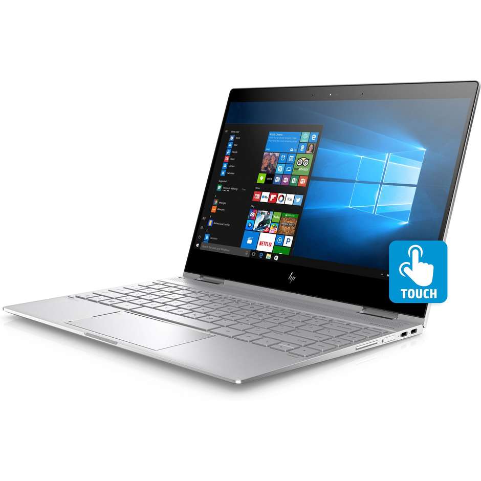 HP 13-AE019NL Notebook 13" Intel Core i5 Ram 8 GB Hard Disk 256 GB SSD Colore Grigio 3DM09EA