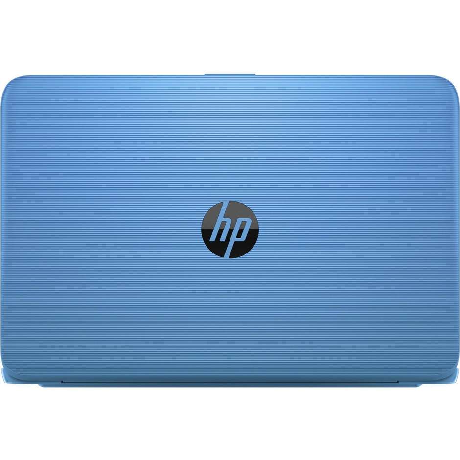 HP 14-AX004NL Notebook 14" Intel Celeron N3060 Ram 4 GB Hard Disk 32 GB  Windows 10 Home colore Azzurro