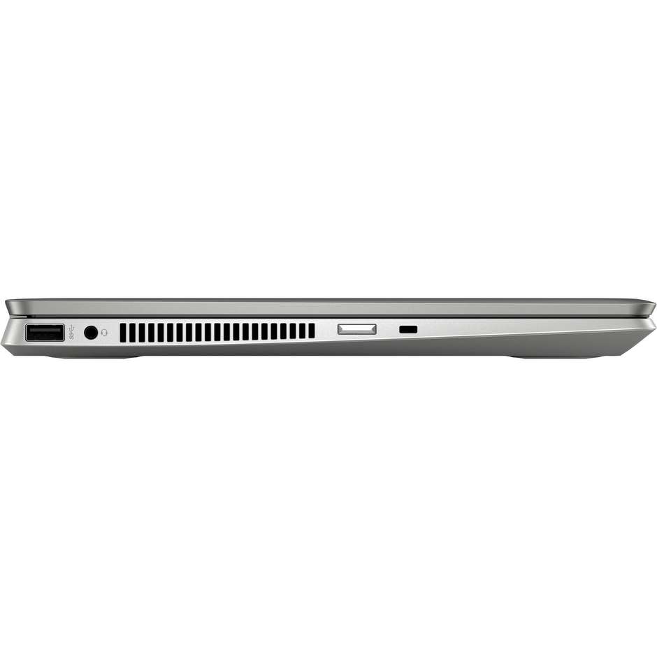 HP 14-dh0037nl Pavilion x360 Notebook 2-in-1 14'' Full HD Core i7-8 Ram 8 Gb SSD 256 Gb Windows 10 Home colore silver