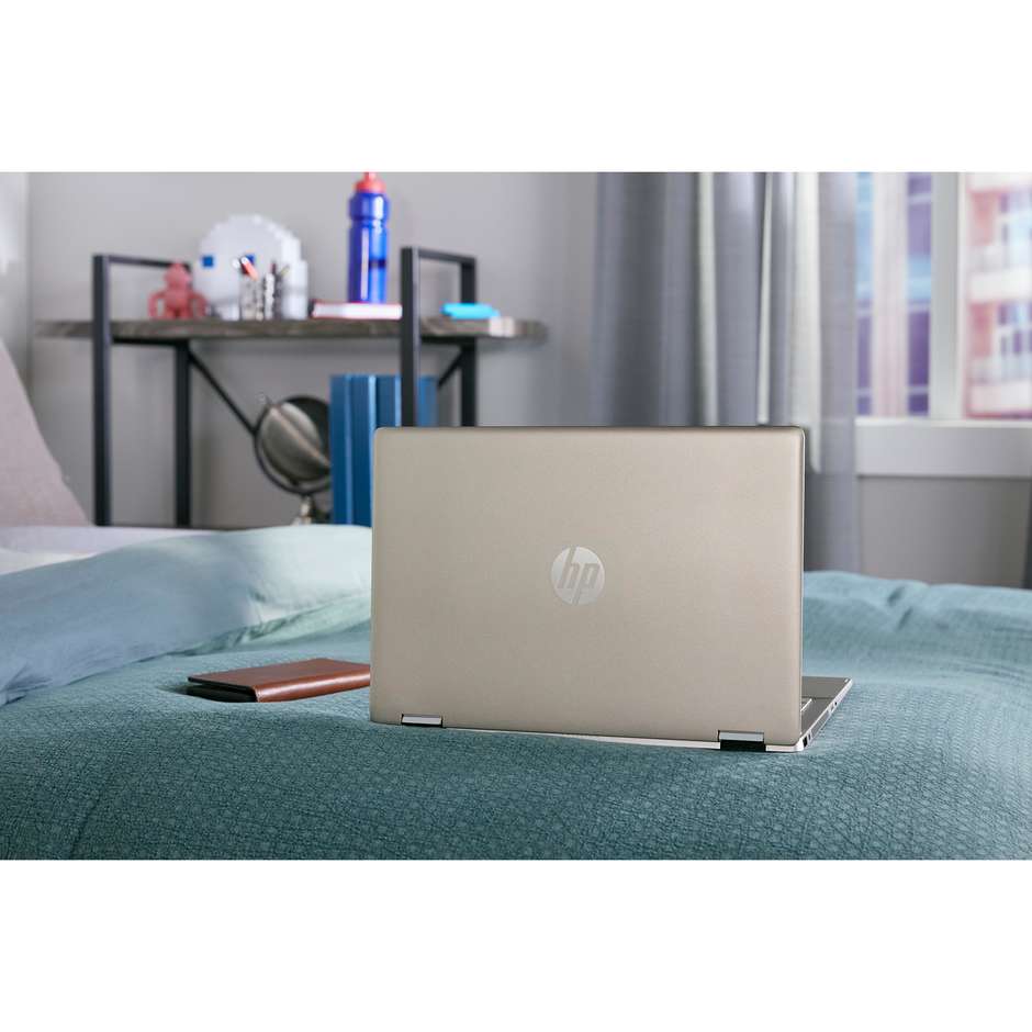 HP 14-dh0037nl Pavilion x360 Notebook 2-in-1 14'' Full HD Core i7-8 Ram 8 Gb SSD 256 Gb Windows 10 Home colore silver