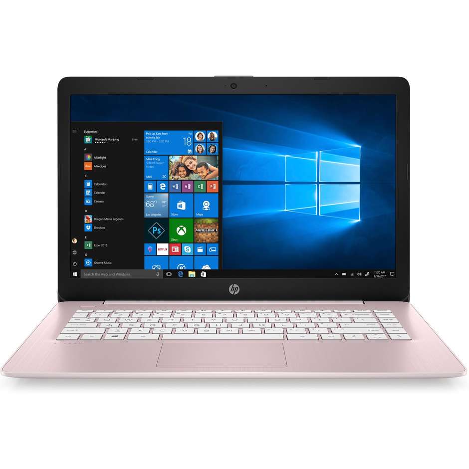 HP 14-ds0003nl Stream Notebook 14" AMD Dual-Core A4-9120e Ram 4 GB eMMC 64 GB Windows 10