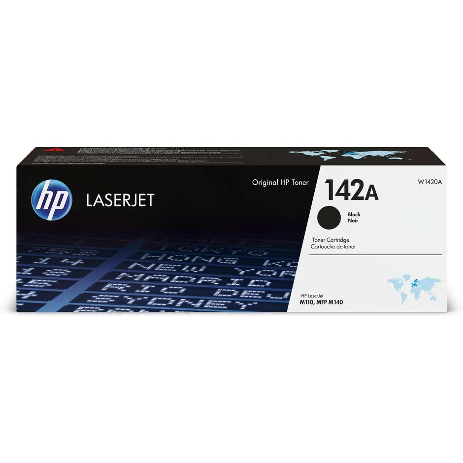 HP 142A (W1420A) Cartuccia Toner Originale Nero LaserJet