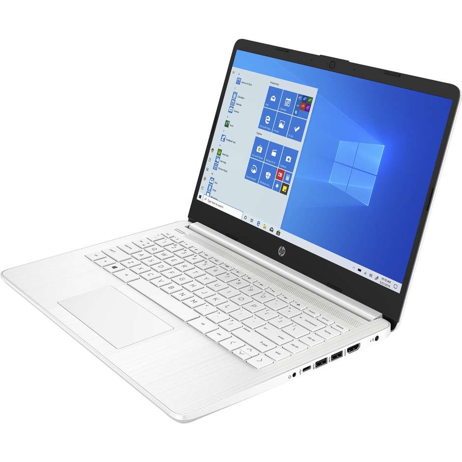 HP 14S-DQ0062NL Notebook 14" Intel Celeron Ram 4 Gb SSD 128 Gb Windows 11 colore argento
