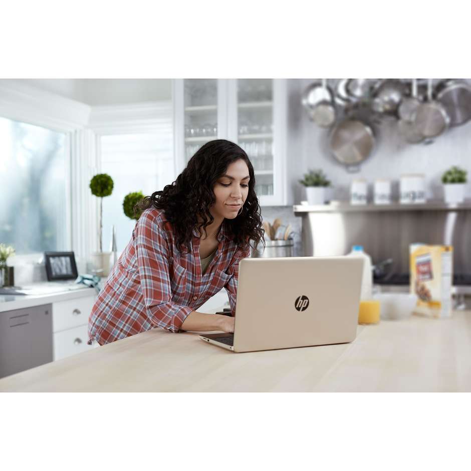 HP 15-BS145NL Notebook 15,6" Intel Core i5-8250U Ram 8 GB SSD 256 GB colore Argento
