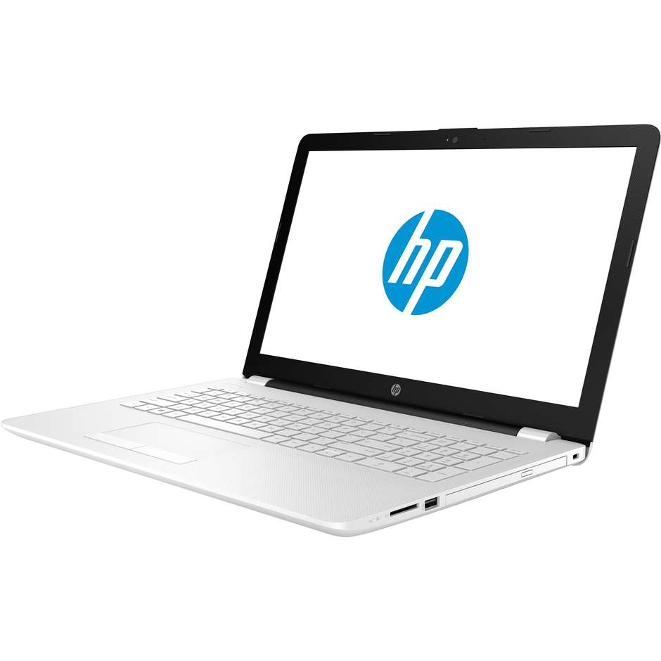 HP 15-BS522NL Notebook 15,6" Intel Celeron N3060 Ram 4 GB SSD 128 GB Windows 10 colore Bianco