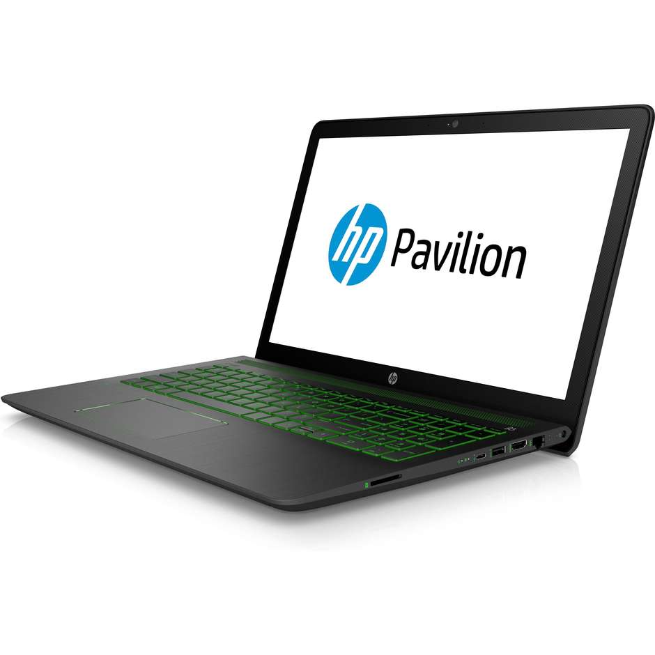 HP 15-CB030NL Pavilion Power Notebook 15,6" Intel Core i7-7700HQ Ram 16 GB HDD+SSD 1128 GB colore Nero