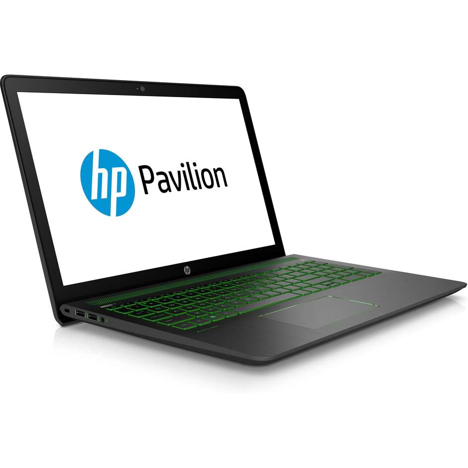 HP 15-CB030NL Pavilion Power Notebook 15,6" Intel Core i7-7700HQ Ram 16 GB HDD+SSD 1128 GB colore Nero