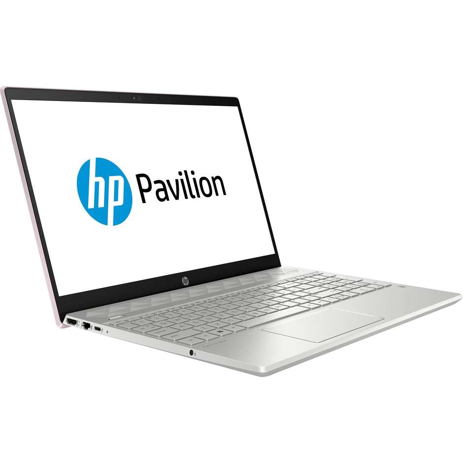 HP 15-CS0021NL Notebook 15,6" Intel Core i7-8550U Ram 8 GB SSD 512 GB colore Rosa,Argento