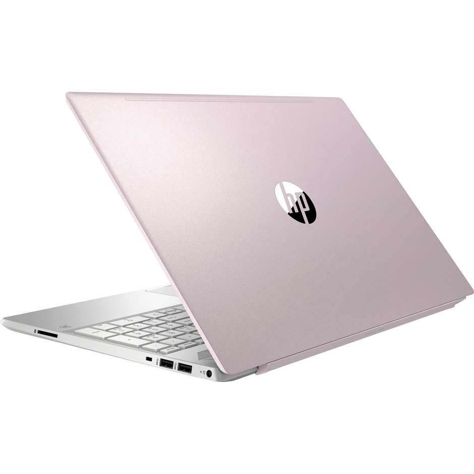 HP 15-CS0035NL Notebook 15,6" Intel Core i3-8130U Ram 8 GB SSD 256 GB colore Rosa,Argento