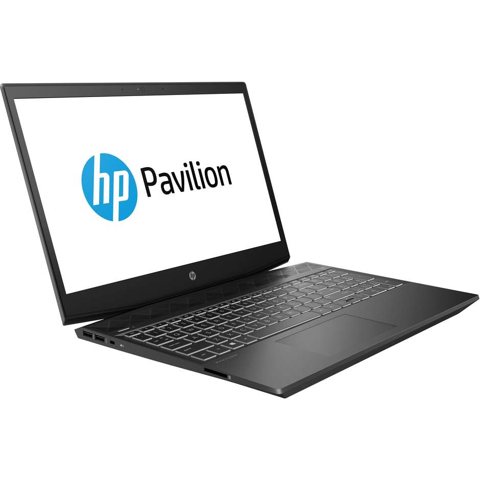 HP 15-CX0997NL Pavilion Gaming Notebook 15,6" Intel Core i7-8750H Ram 16 GB HDD+SSD 1256 GB colore Nero