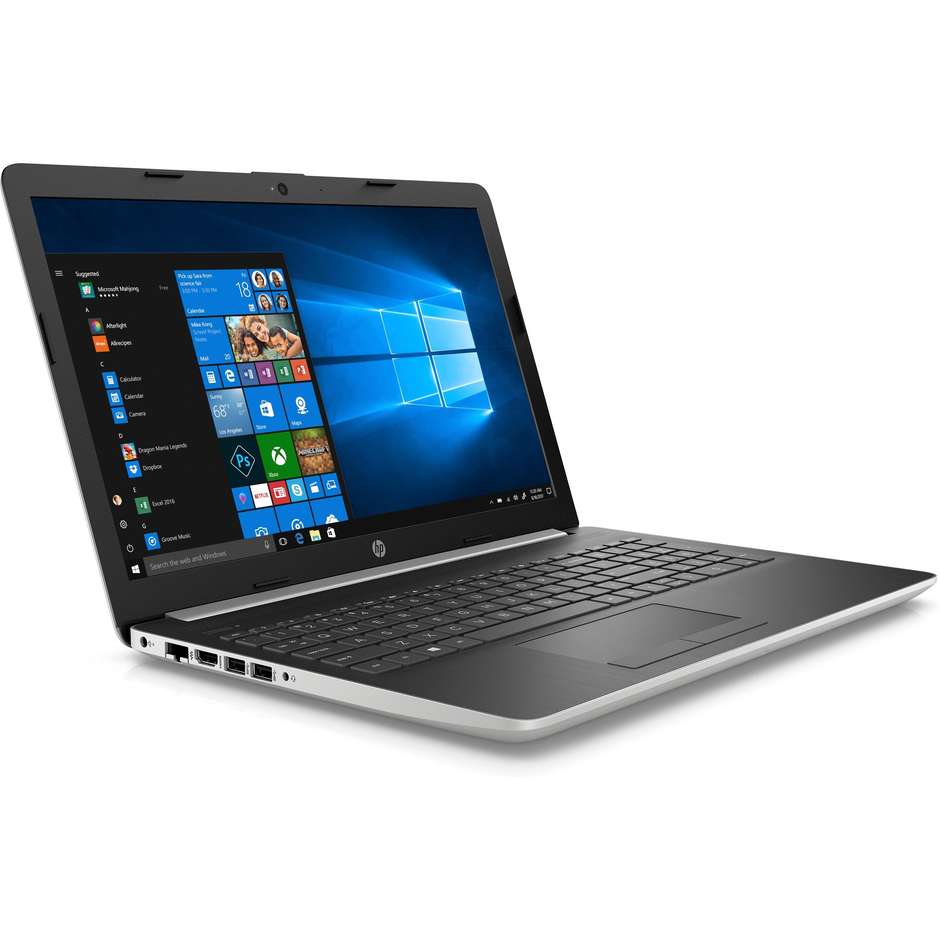 HP 15-db0058nl Notebook 15,6'' HD AMD A9-9 Ram 8 Gb SSD 256 Gb Windows 10 Home colore silver