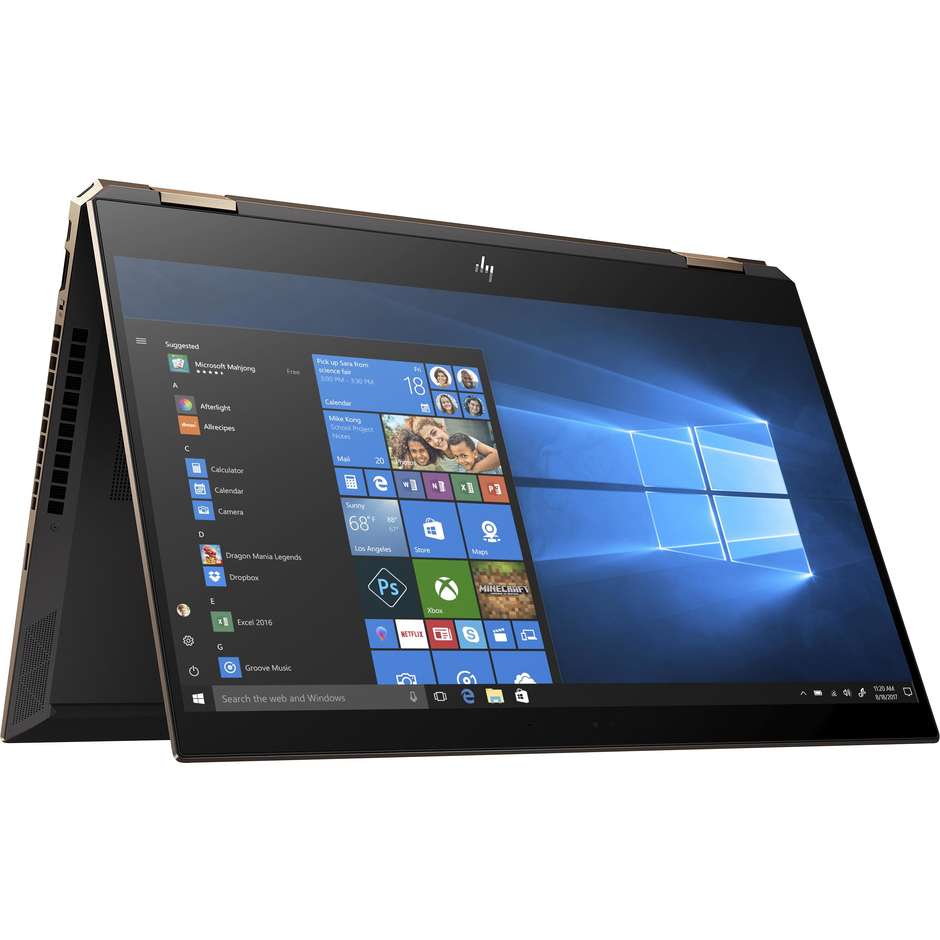 HP 15-DF1010NL Spectre x360 Notebook 2in1 15,6" Intel Core i7-9750H Ram 16 GB SSD 512 GB Windows 10