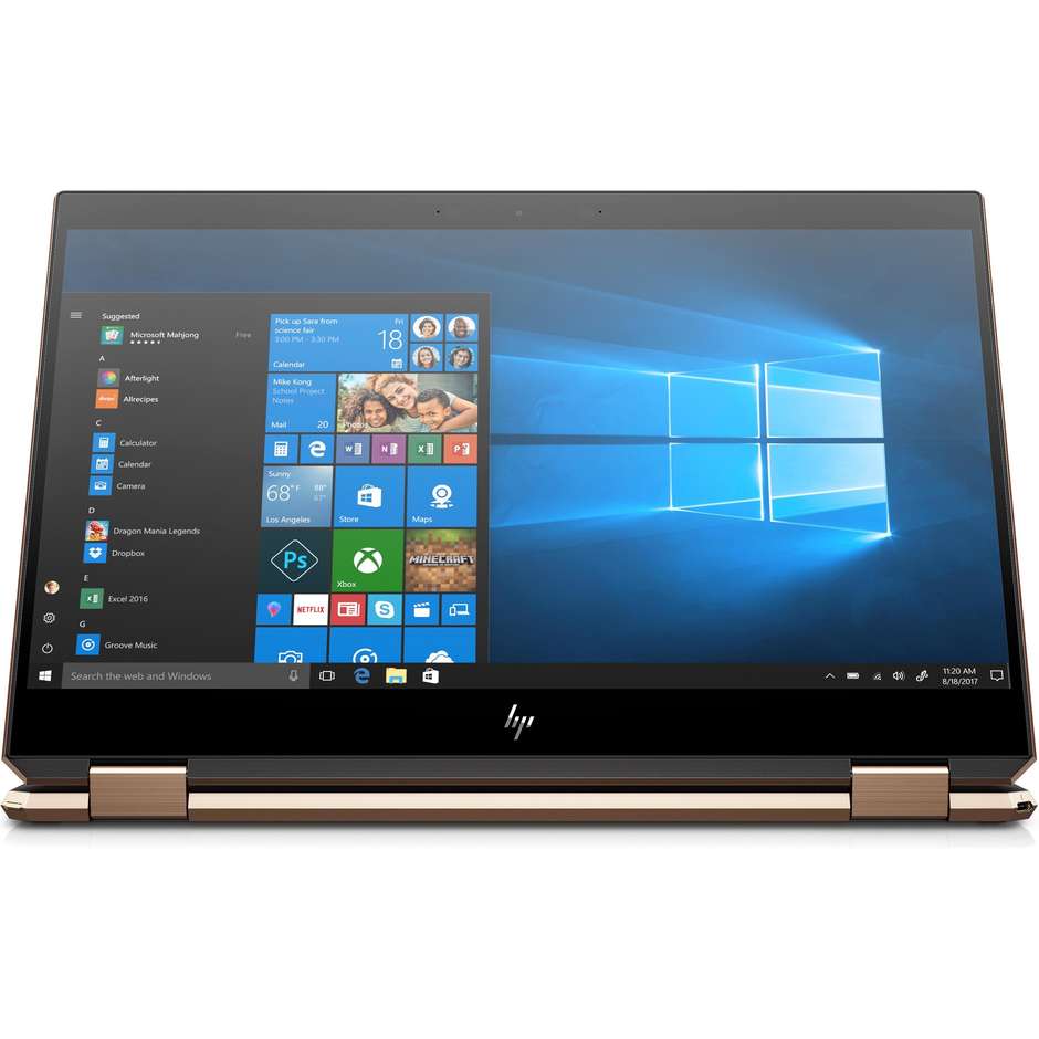 HP 15-DF1010NL Spectre x360 Notebook 2in1 15,6" Intel Core i7-9750H Ram 16 GB SSD 512 GB Windows 10