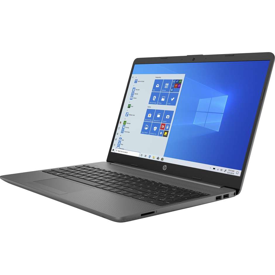 HP 15-DW1076NL Notebook 15,6'' FHD Core i5-10 Ram 8 Gb SSD 256 Gb Windows 10 Home colore silver