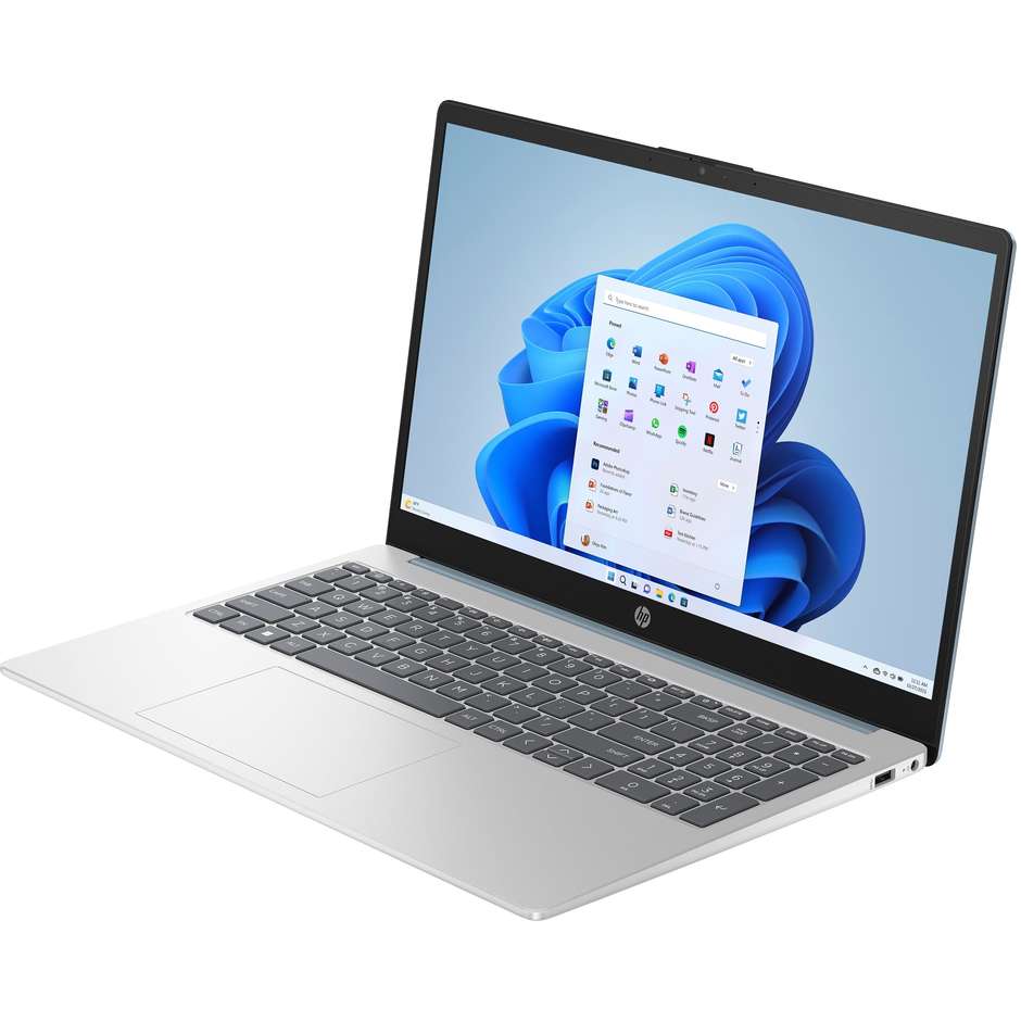 HP 15-fc1008nlx notebook 15,6″ Full HD, Ryzen 5 7520U, 8 GB, SSD 512 GB, Windows 11 Home