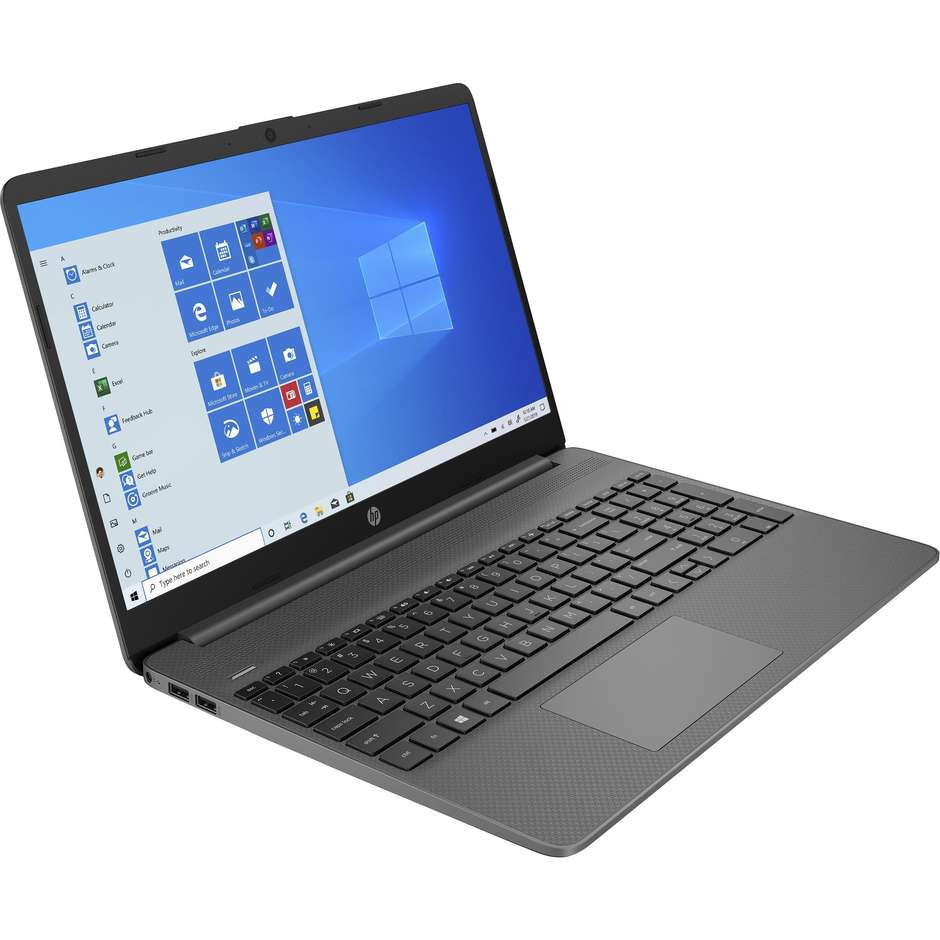 HP 15s-eq2039nl Notebook 15.6" Full HD AMD Ryzen 5 8 Gb Ram 512 Gb SSD Windows 10 Home Colore Grigio