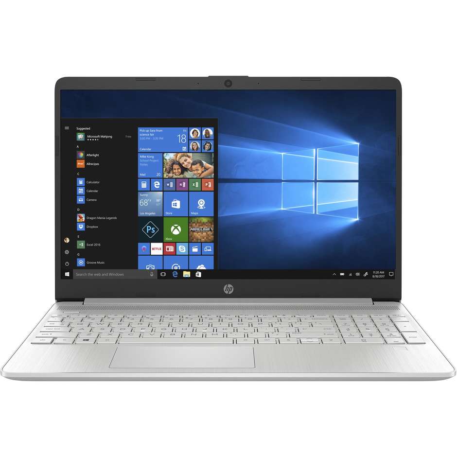 HP 15s-fq0042nl Notebok 15,6" Intel Core i3-8130U Ram 8 GB SSD 256 GB Windows 10