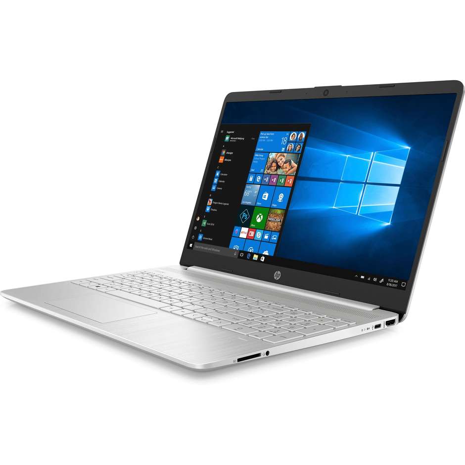 HP 15s-fq1039nl Notebook 15,6'' FHD core i7-10 Ram 8 Gb SSD 256 Gb Windows 10 colore silver