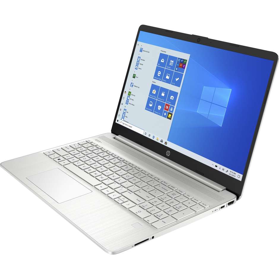 HP 15s-fq2060nl Notebook 15,6" Full HD Intel Core i5-1135G7 Ram16 GB SSD 512 GB Windows 11 Home Colore Argento