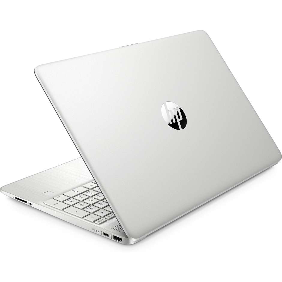 HP 15S-FQ5024 Notebook 15,6" Full HD Intel Core i7-12 Ram 8 Gb SSD 512 Gb Windows 11 Home colore argento