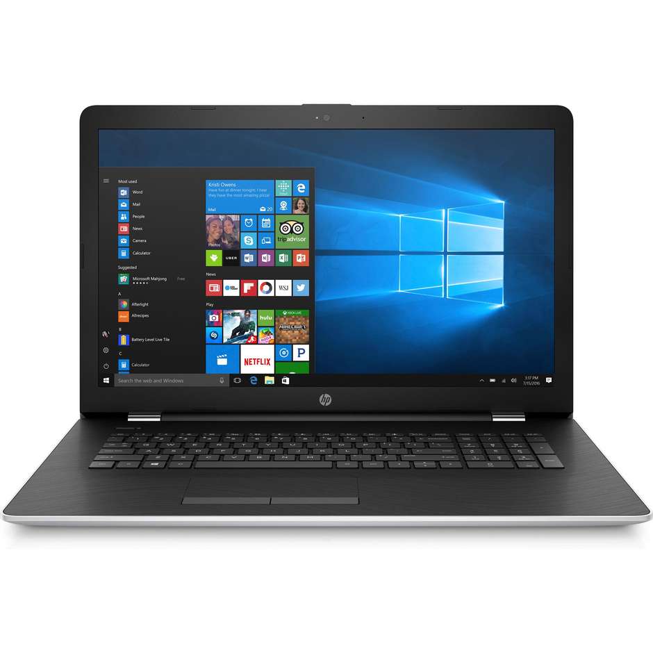 HP 17-BS003NL Notebook 17.3" Intel Core i5-7200U Ram 8 GB HDD 1000 GB Windows 10 Home