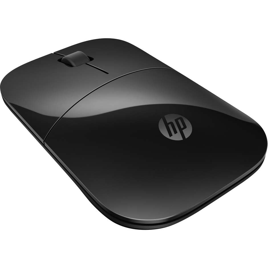 HP 200 (V0L79AA) Mouse Wireless Ottico Glossy Black Ambidestro 1200 DPI