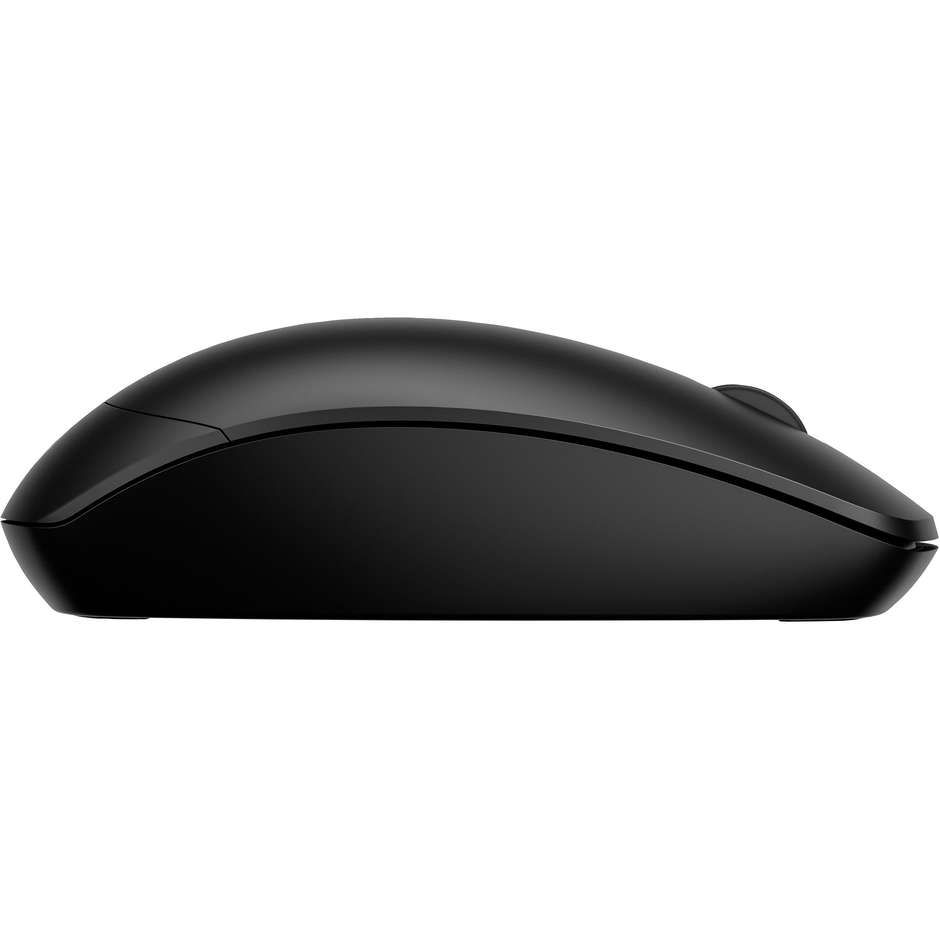 HP 230 Slim Mouse Wireless con Clic Silenziosi Sensore Ottico da 1600 DPI Nano Ricevitore USB 2.4GHz Design Sottile - Nero