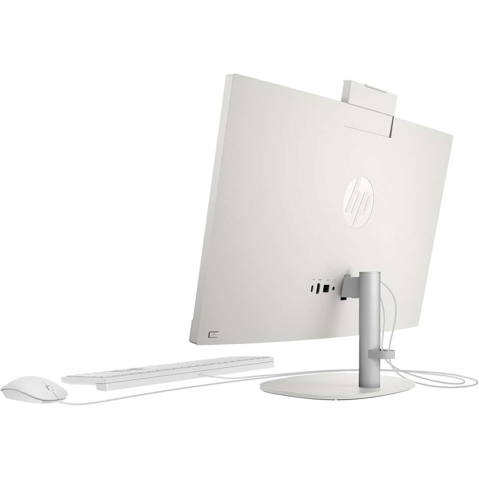 HP 24-CR0011NL PC All-in-one 23.8" Full HD AMD Ryzen 5 Ram 8 GB Memoria 512 GB Windows 11 Home Colore Bianco