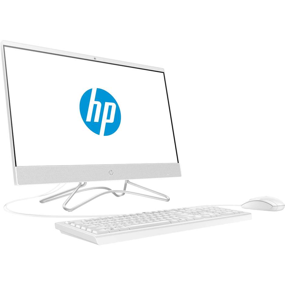 HP 24-F0018NL PC All in One Intel Core i5-8250U Ram 8 GB HDD 1000 GB Wifi Windows 10 colore Bianco