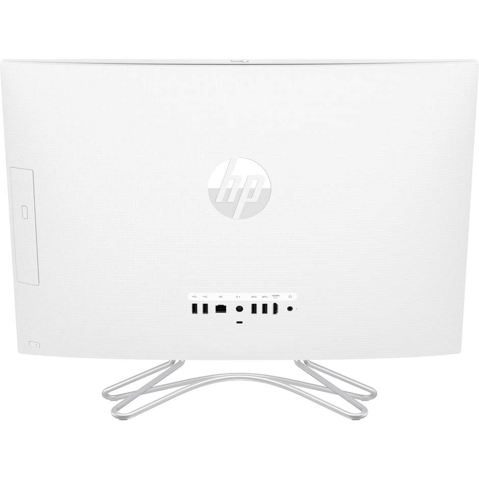 HP 24-F0018NL PC All in One Intel Core i5-8250U Ram 8 GB HDD 1000 GB Wifi Windows 10 colore Bianco