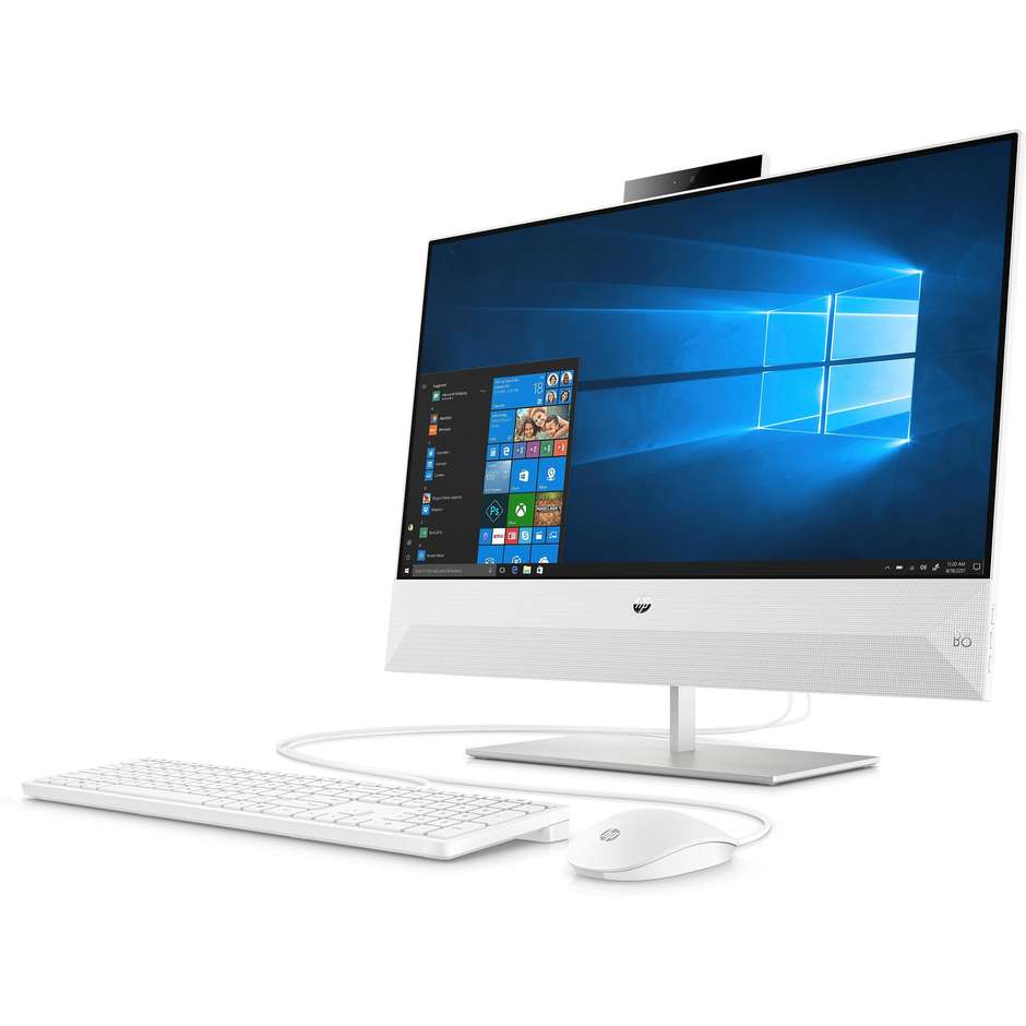HP 24-XA0015NL Pc All in One Desktop 24" Intel Core i7 Ram 8 GB SSD 256 GB Windows 10 Home