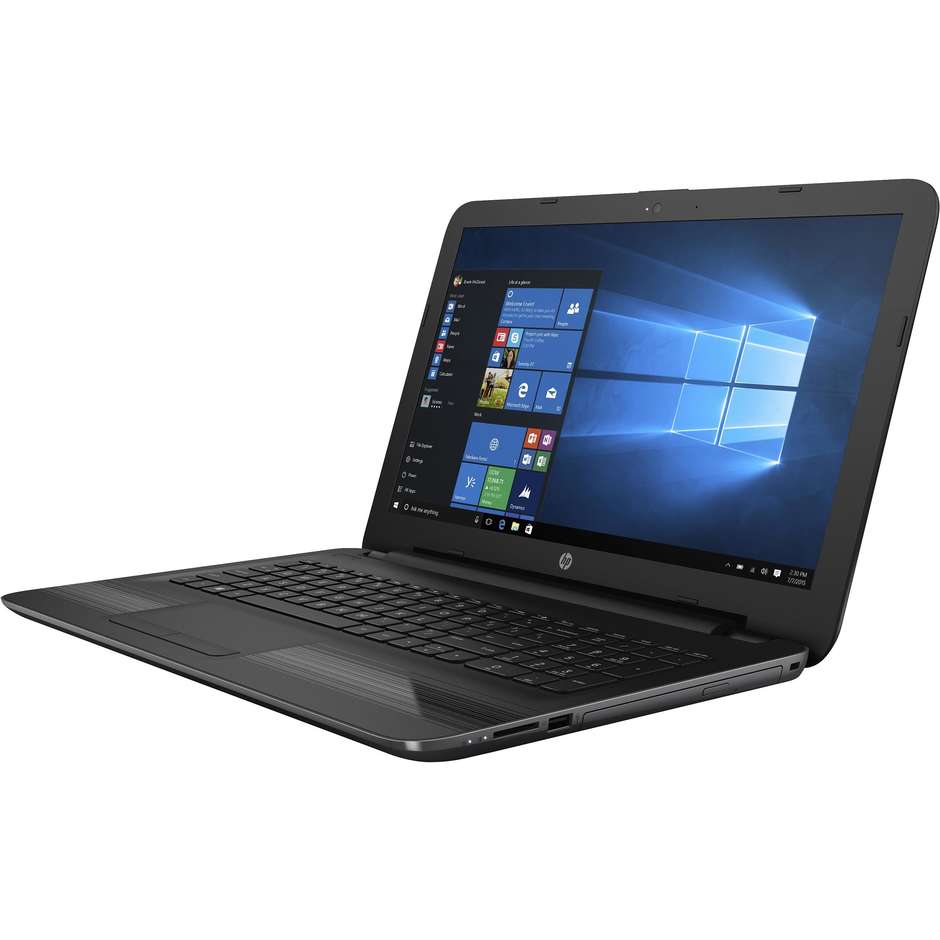 HP 250 G5 Notebook Windows 10 Pro Processore Intel Core i5-7200U Ram 4 GB DDR4 Hard Disk 500GB HDD Colore Nero