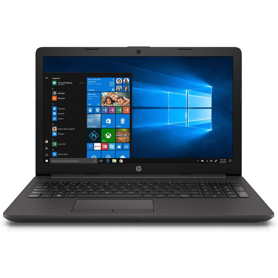 HP 250 G7 Notebook 15,6'' HD Core i3-10 Ram 8 Gb SSD 256 Gb Windows 10 Pro colore nero