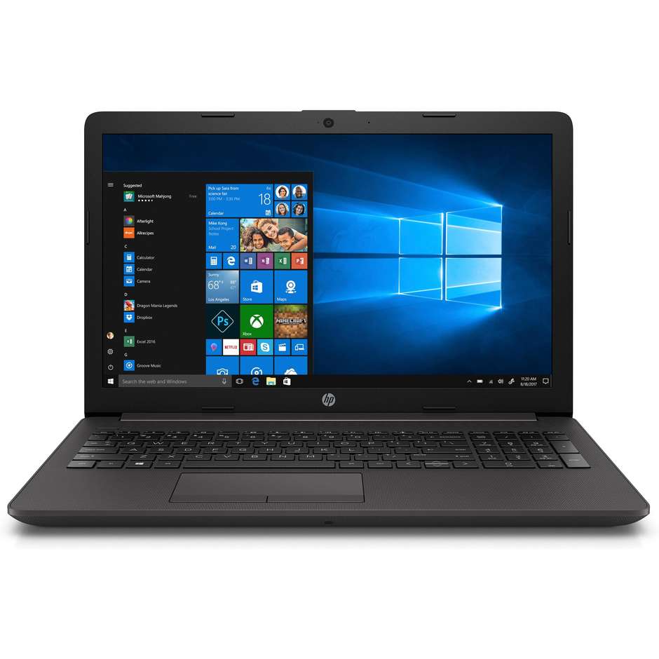 HP 250 G7 Notebook 15.6" Intel Core i3-7020U Ram 8 GB SSD 256 GB Windows 10 Home