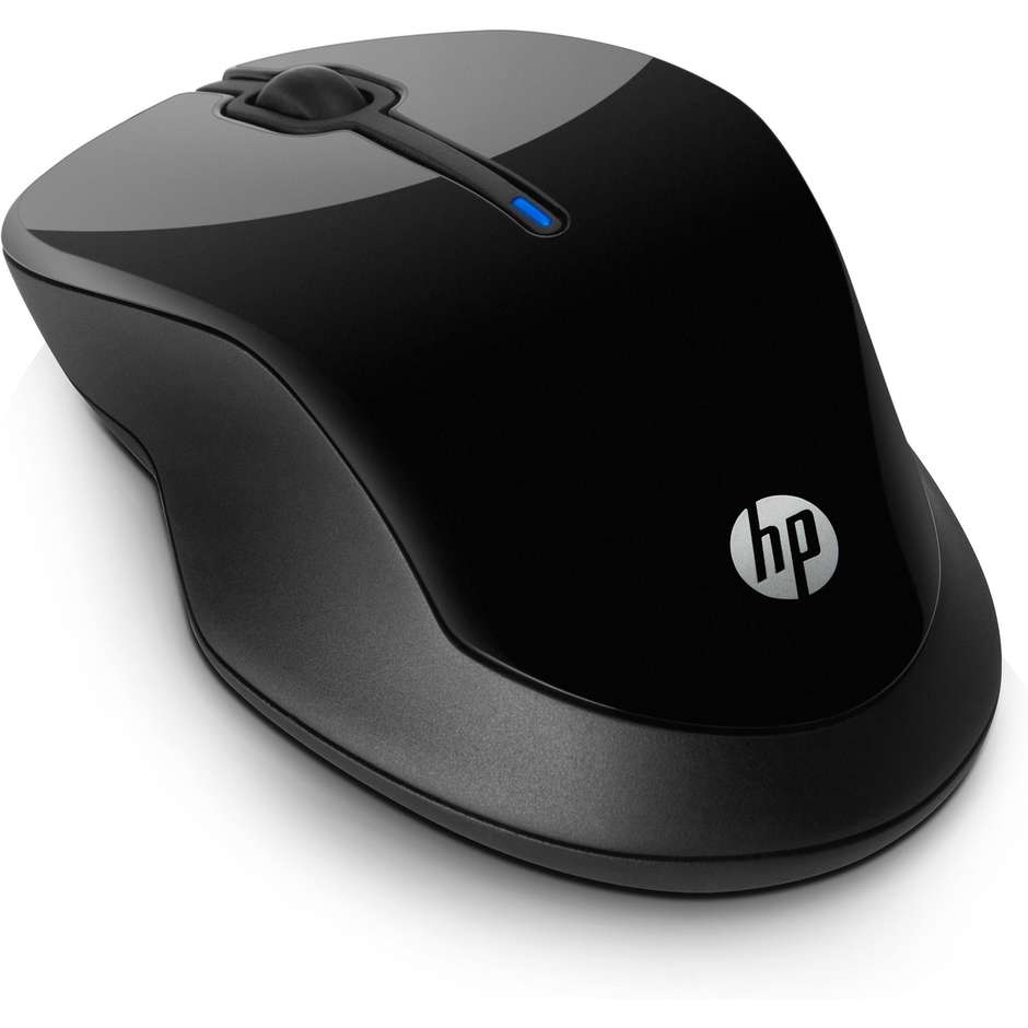 HP 250 Mouse ergonomico USB Wireless colore nero