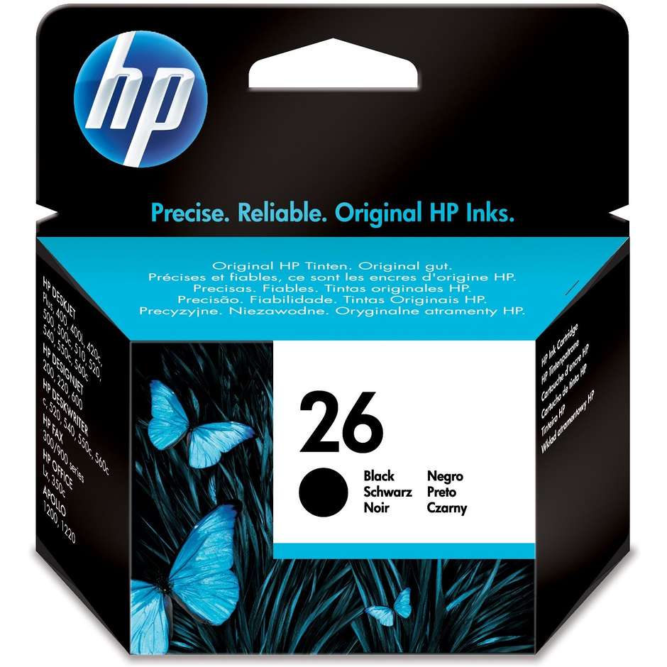 HP 26 Cartuccia inkjet colore nero