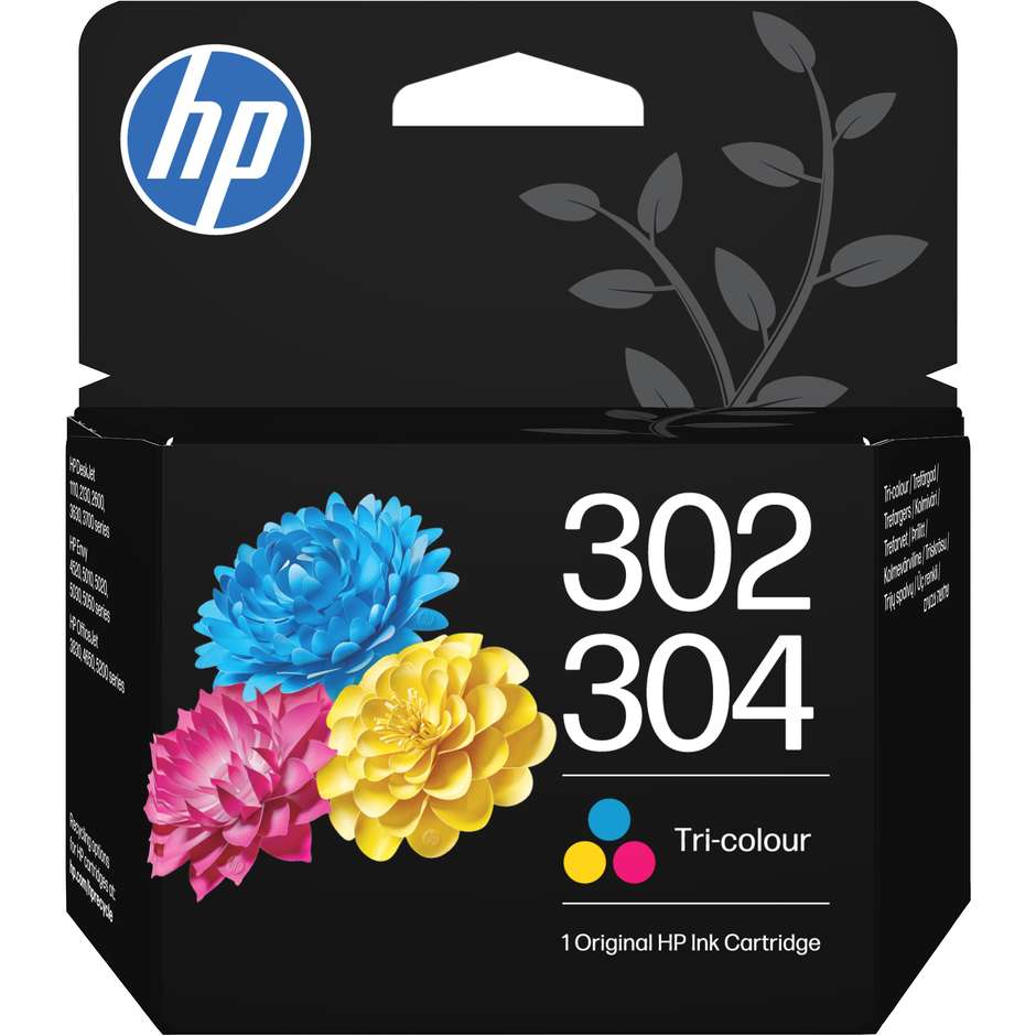HP 302/304 Cartuccia d'Inchiostro Originale Tricromia Colore