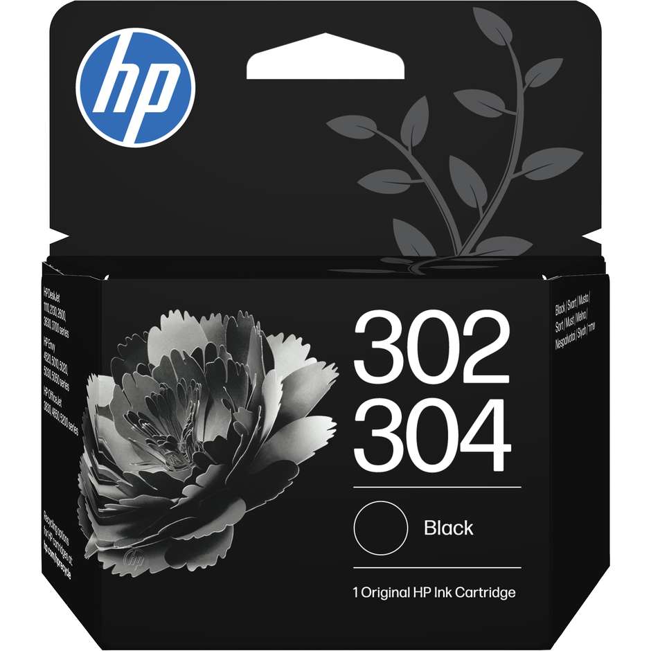 HP 302/304 Cartuccia Originale Nero