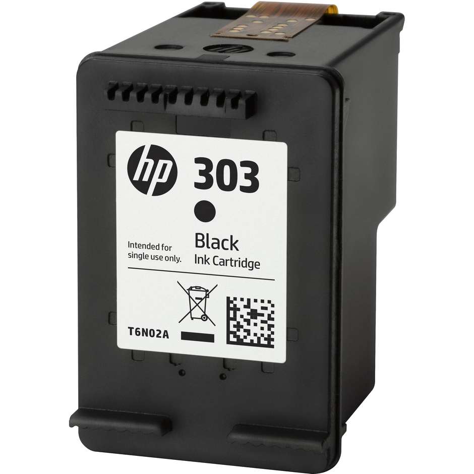 HP 303 (T6N02AE) Cartuccia Inchiostro Originale Nero Formato Box 4 ml