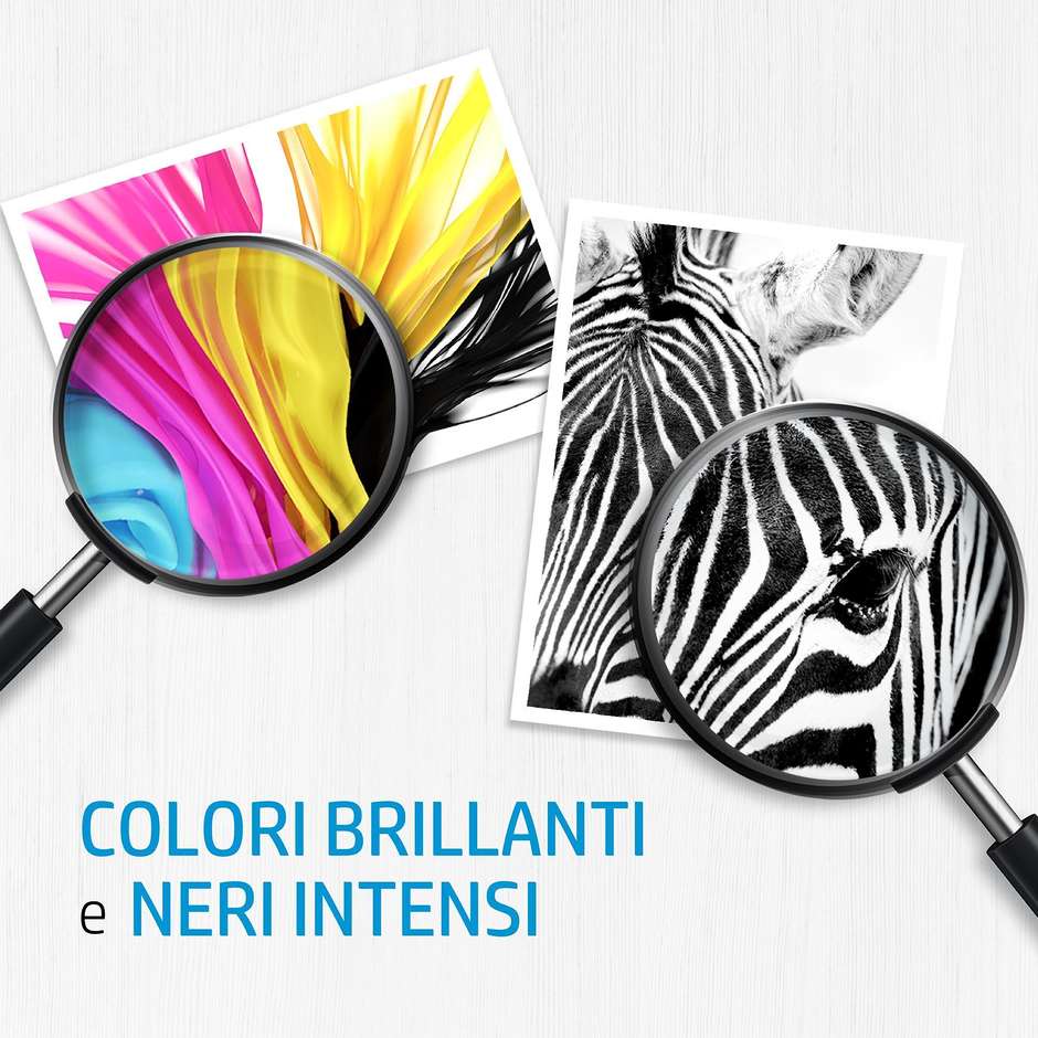 HP 305 Multipack (6ZD17AE) Confezione 2 Cartucce Originali Nero e Tricromia