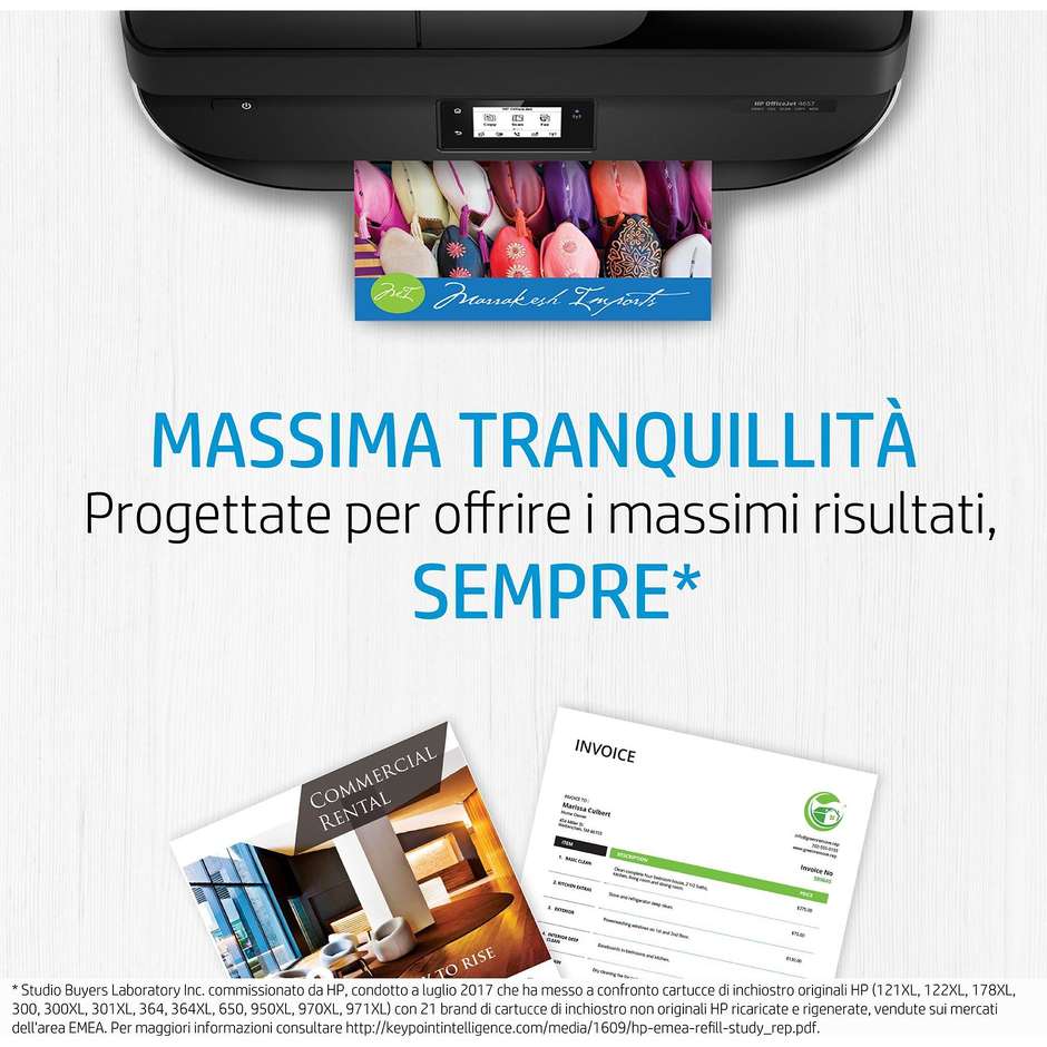 HP 305 Multipack (6ZD17AE) Confezione 2 Cartucce Originali Nero e Tricromia