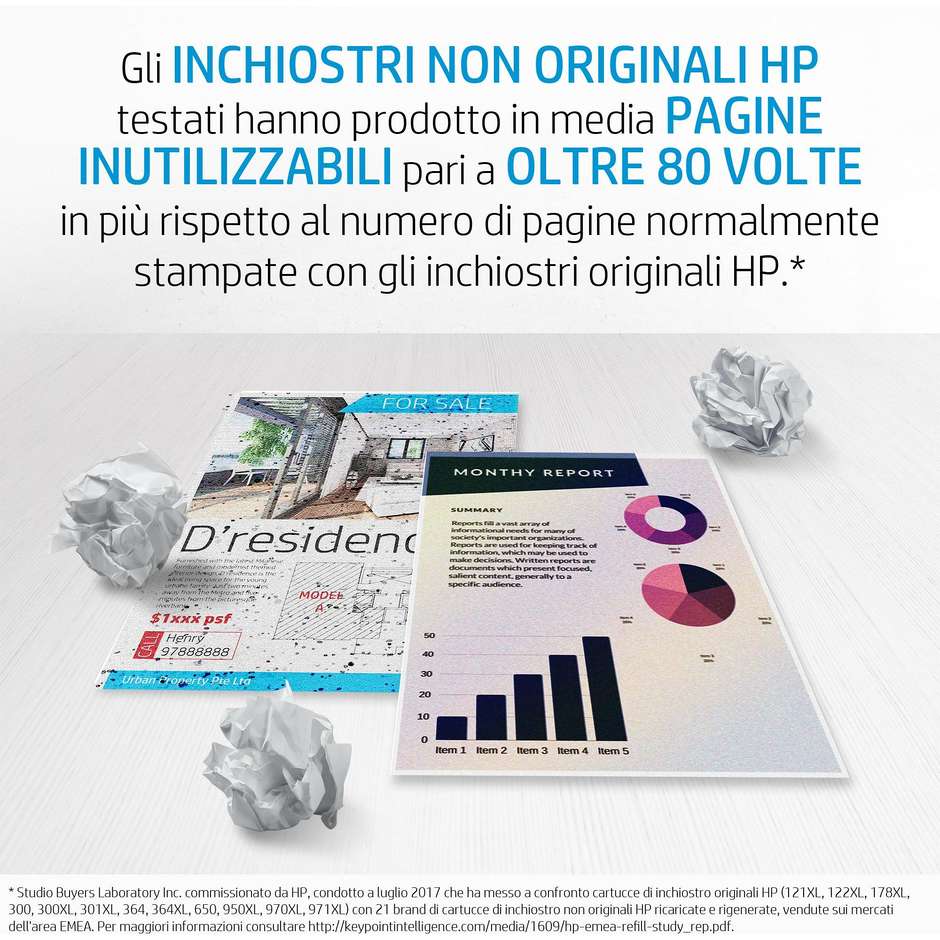 HP 305 Multipack (6ZD17AE) Confezione 2 Cartucce Originali Nero e Tricromia