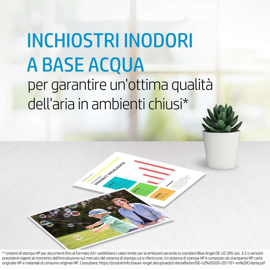 HP 305 Multipack (6ZD17AE) Confezione 2 Cartucce Originali Nero e Tricromia