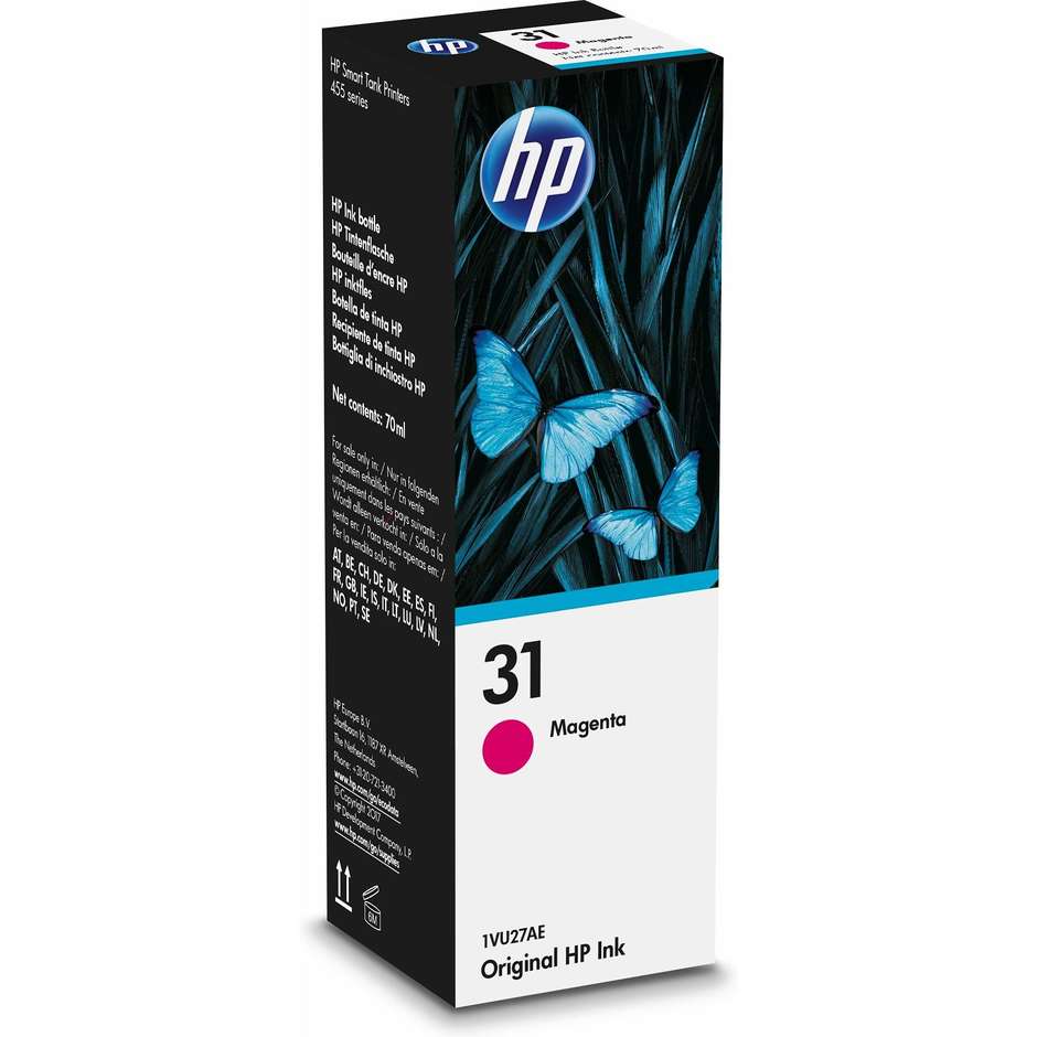 hp 31 magenta ink bottle