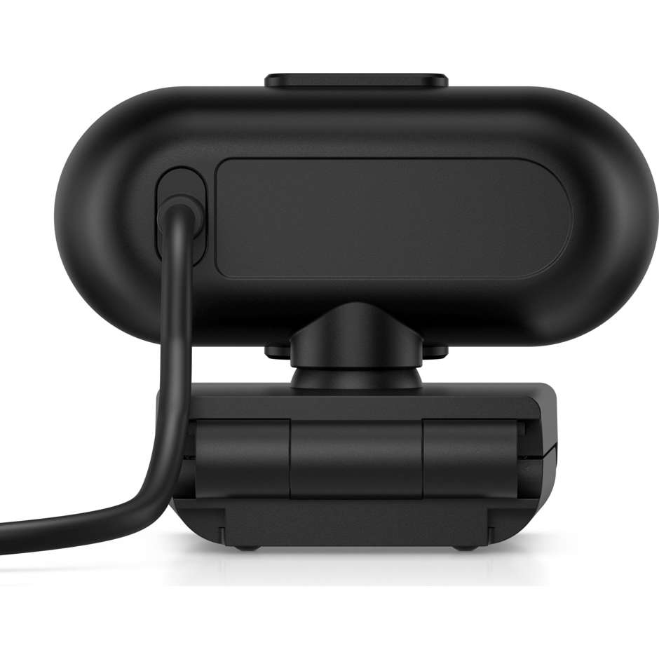 HP 320 FHD Webcam Full HD 1080p con Microfono e Otturatore Privacy Clip Monitor USB Nero (53X26AA)